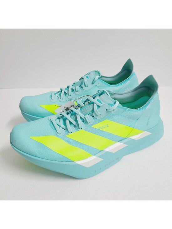 NEW Adidas Adizero Adios Pro 4 Running Shoes JR1251 Size 9.5 Flash Aqua main image 7